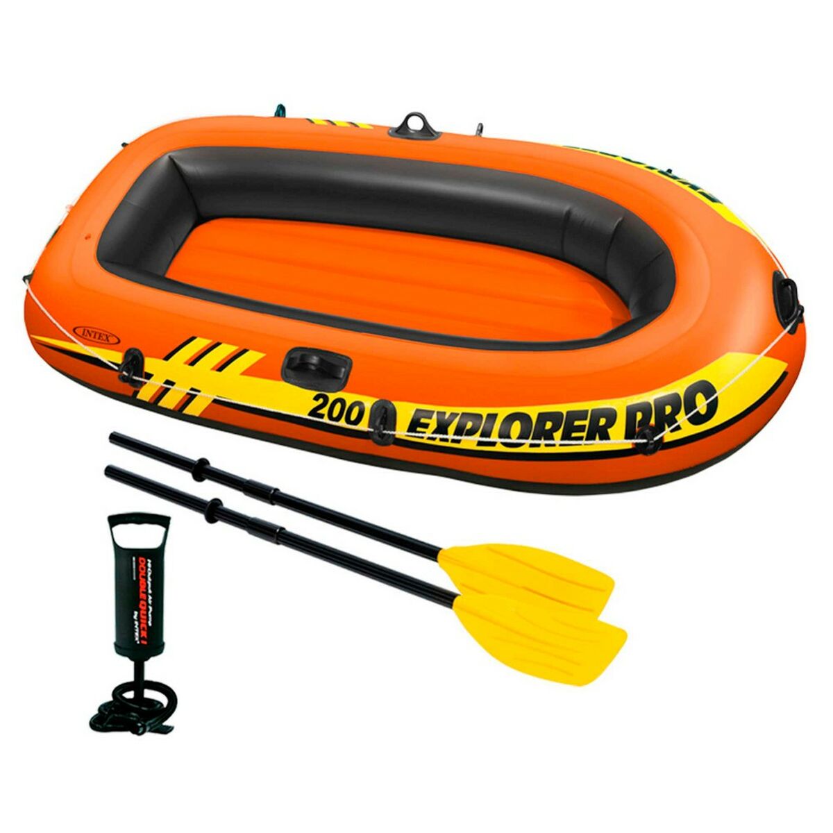 Надувная лодка Intex Explorer Pro 200 3 штук 196 x 33 x 102 cm-2