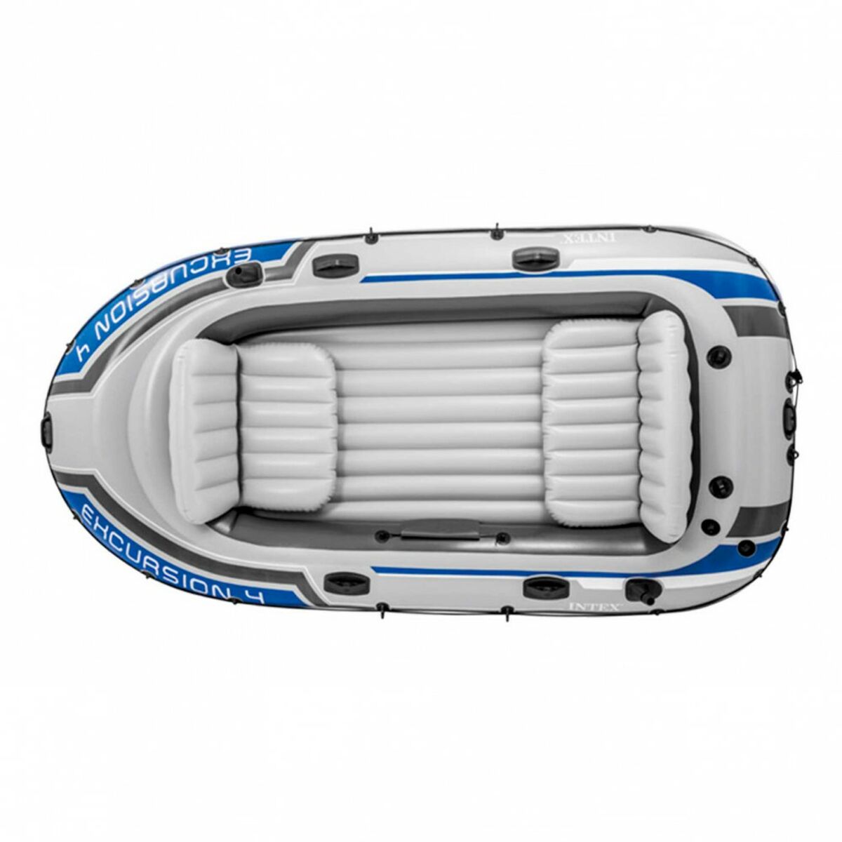 Надувная лодка Intex Excursion 4 Синий Белый 315 x 43 x 165 cm-6