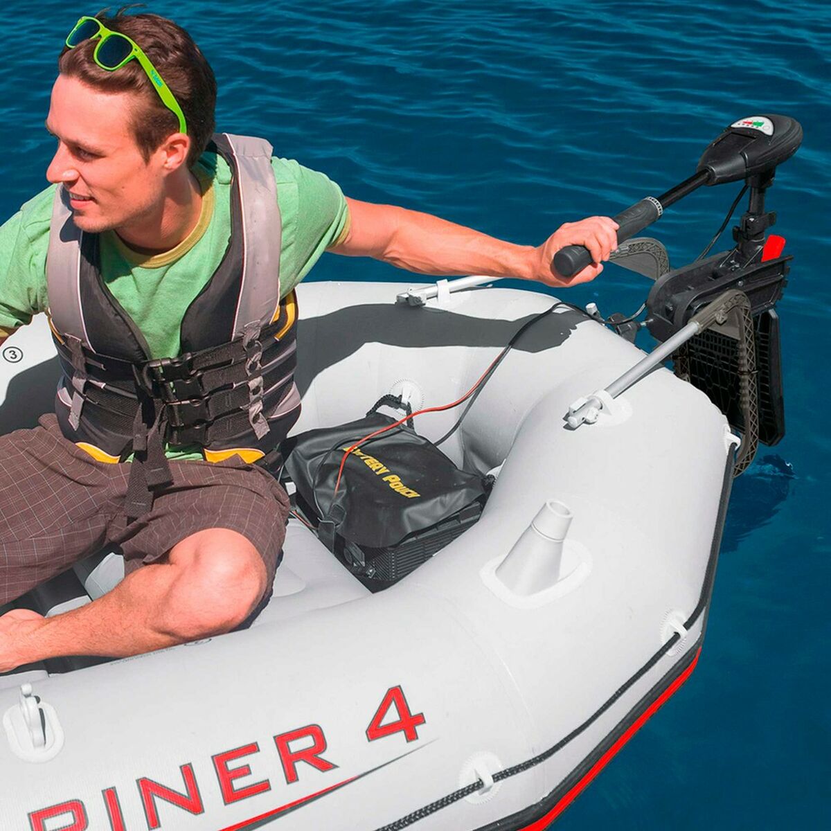 Подвеска двигателя Intex MARINER/EXCURSION/SEAHAWK/CHALLE Надувная лодка 3 штук-5