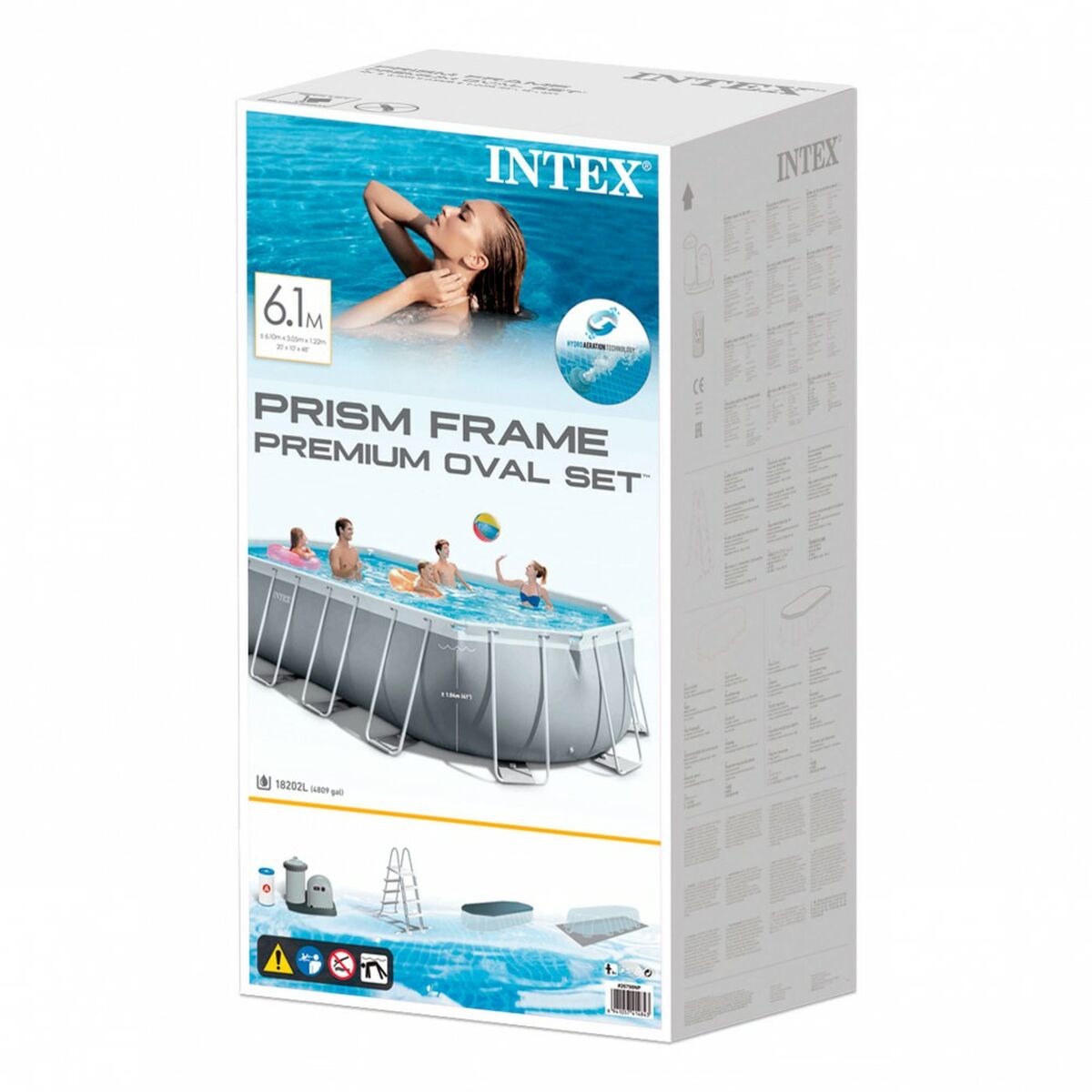 Бассейн Съемный Intex 26798 610 x 122 x 305 cm-2