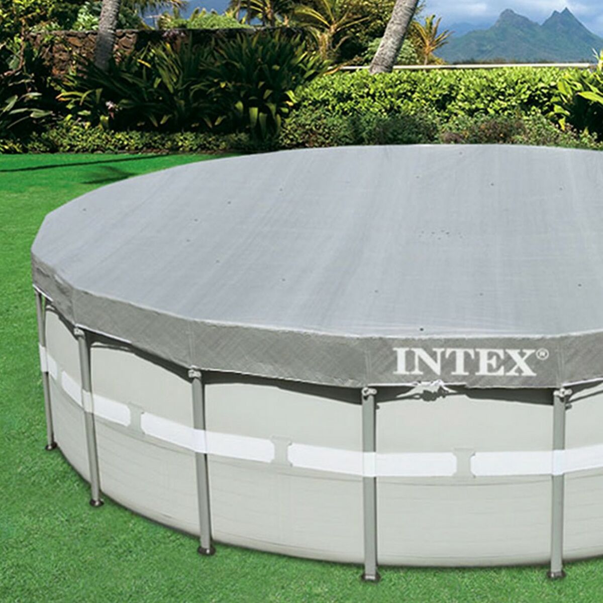 Покрытия для бассейнов Intex 28041 ULTRA FRAME Ø 549 cm 549 x 25 x 549 cm-4