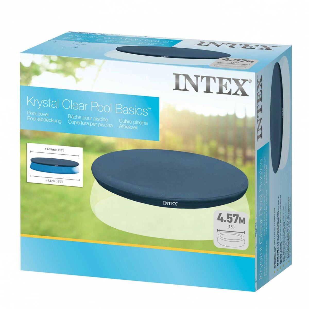 Покрытия для бассейнов Intex 28023 EASY SET Ø 457 cm 457 x 20 x 457 cm-5