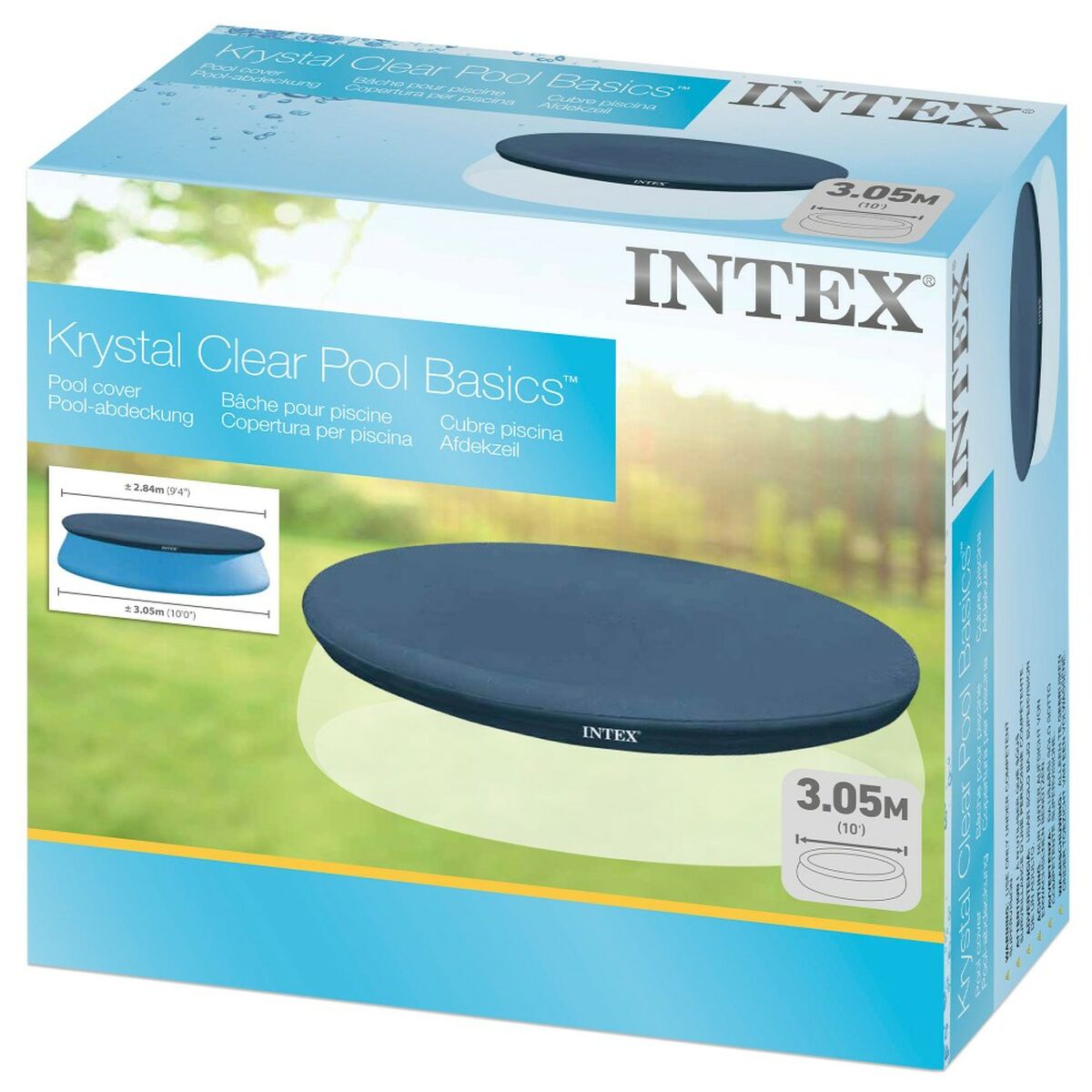 Покрытия для бассейнов Intex 28021 EASY SET 284 x 30 x 284 cm-5