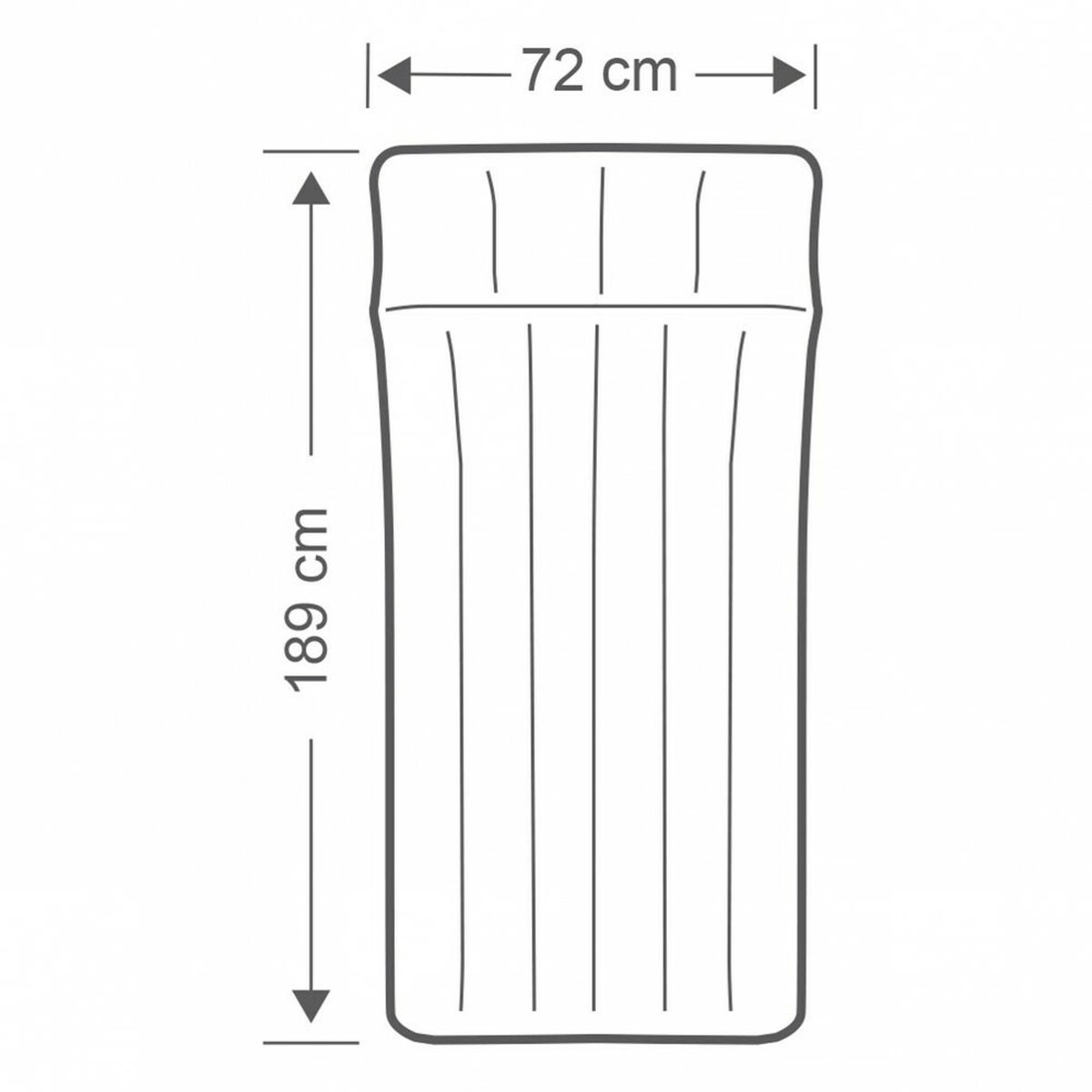 Надувной матрас   Intex         72 x 20 x 189 cm-2