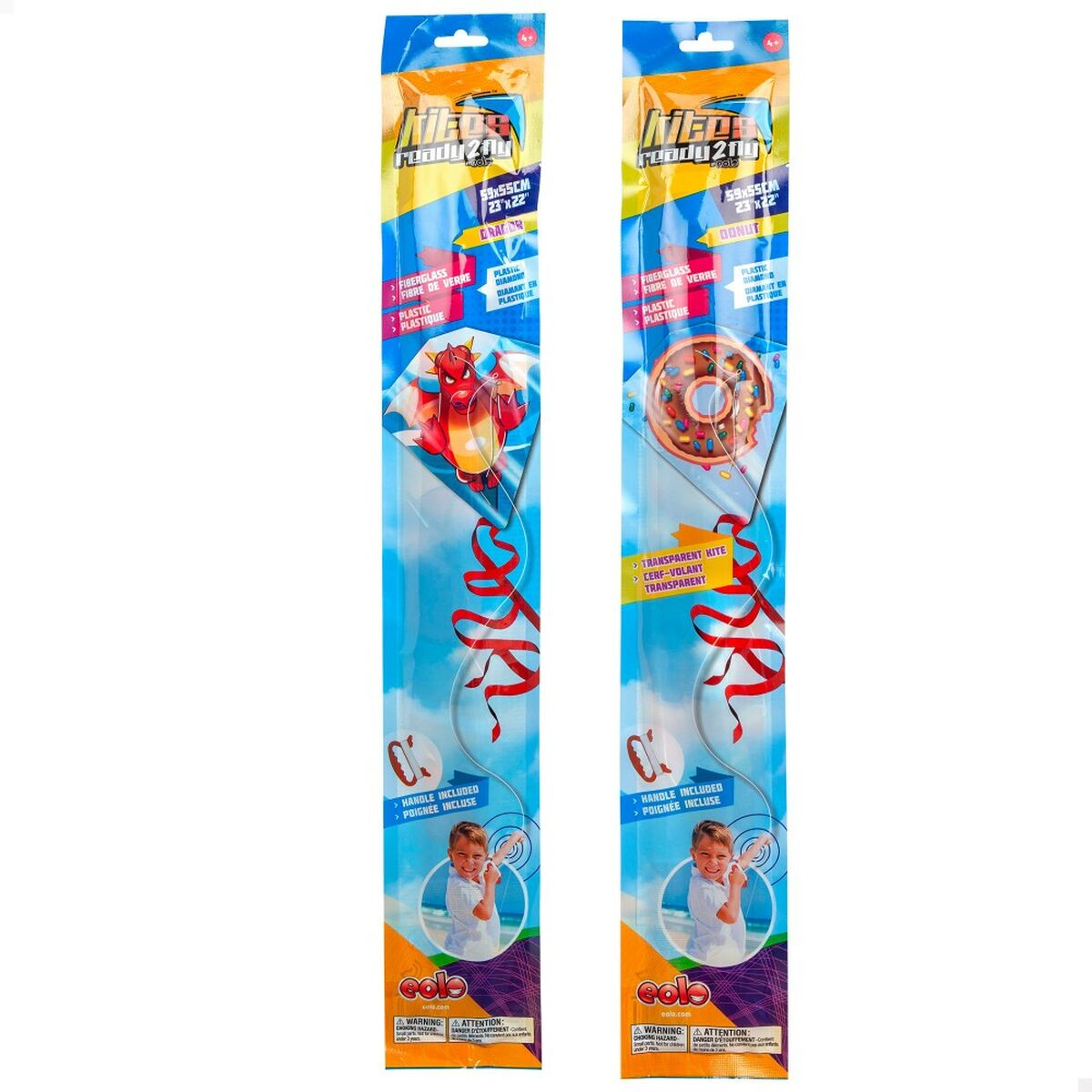 Комета Eolo Ready to fly Розовый фламинго 59 x 55 cm 24 штук-2