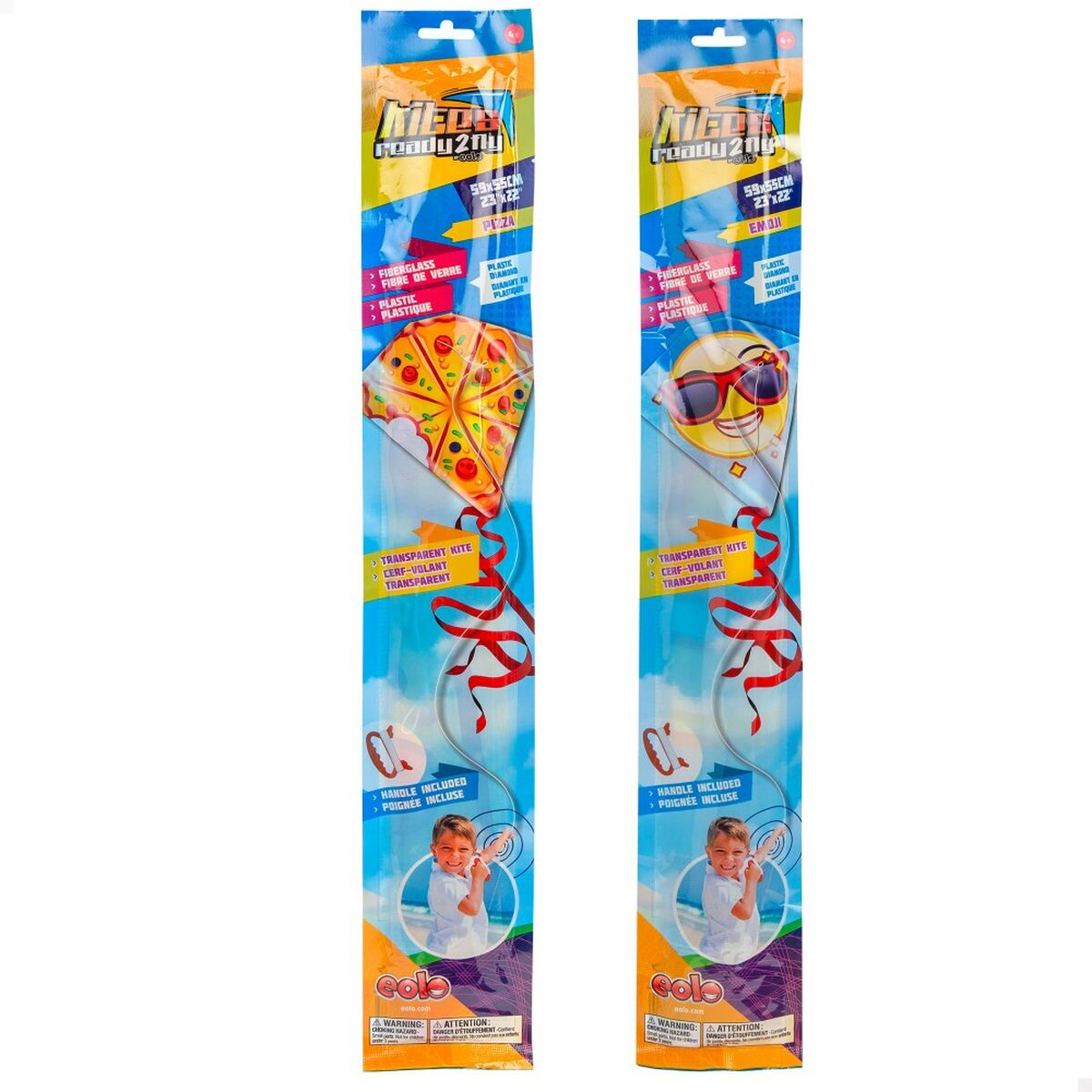 Комета Eolo Ready to fly Розовый фламинго 59 x 55 cm 24 штук-3