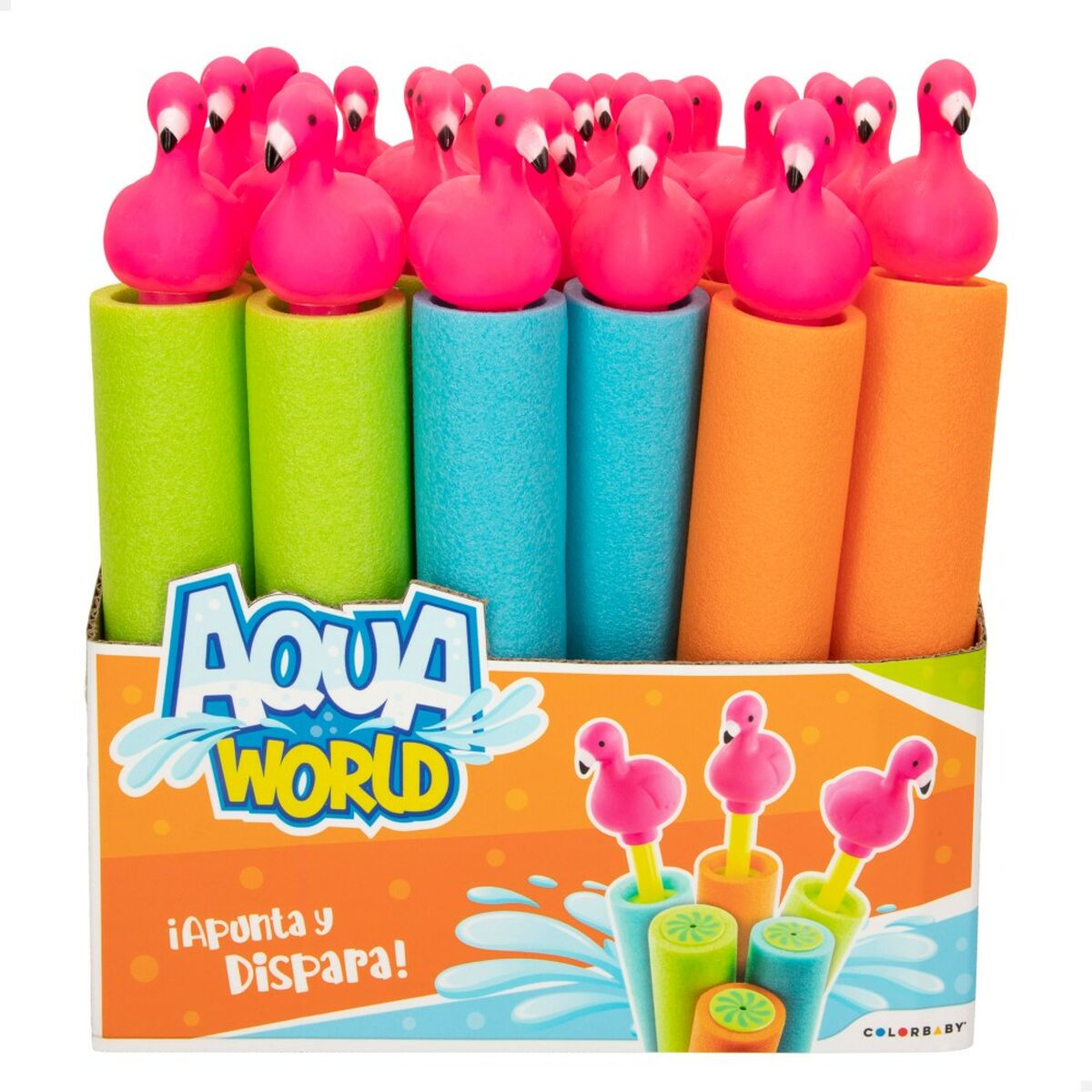 Водная пусковая установка Colorbaby Розовый фламинго 80 ml 30 x 5 x 5 cm (24 штук)-2