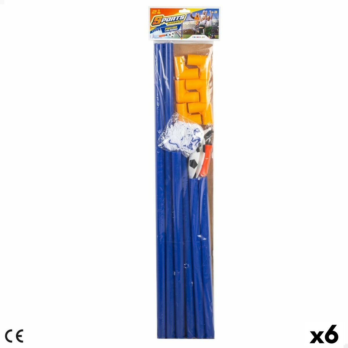 Футбольные ворота Colorbaby 92 x 63 x 55 cm (6 штук)-2