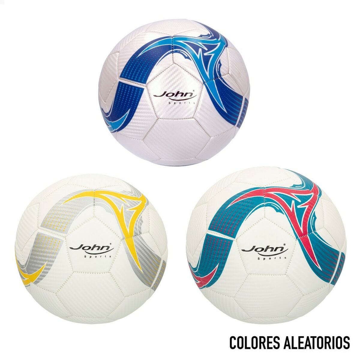 Футбольный мяч John Sports Premium Relief 5 Ø 22 cm TPU (12 штук)-4
