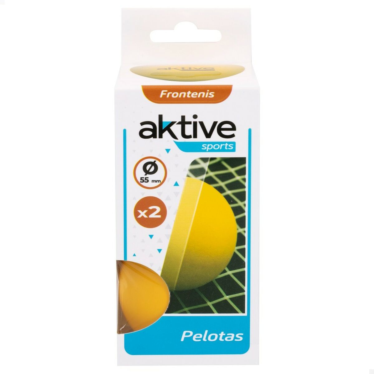 Мячики для сквоша Aktive Ø 55 cm 12 штук 2 Предметы-3