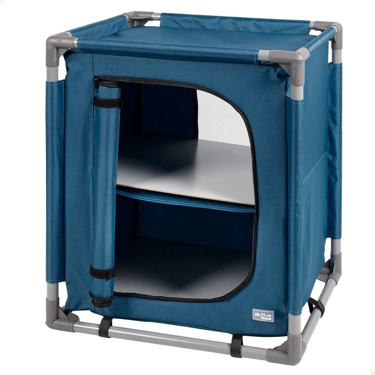 Шкаф для кемпинга Aktive Синий Складной 56 x 66 x 46 cm 2 штук-2