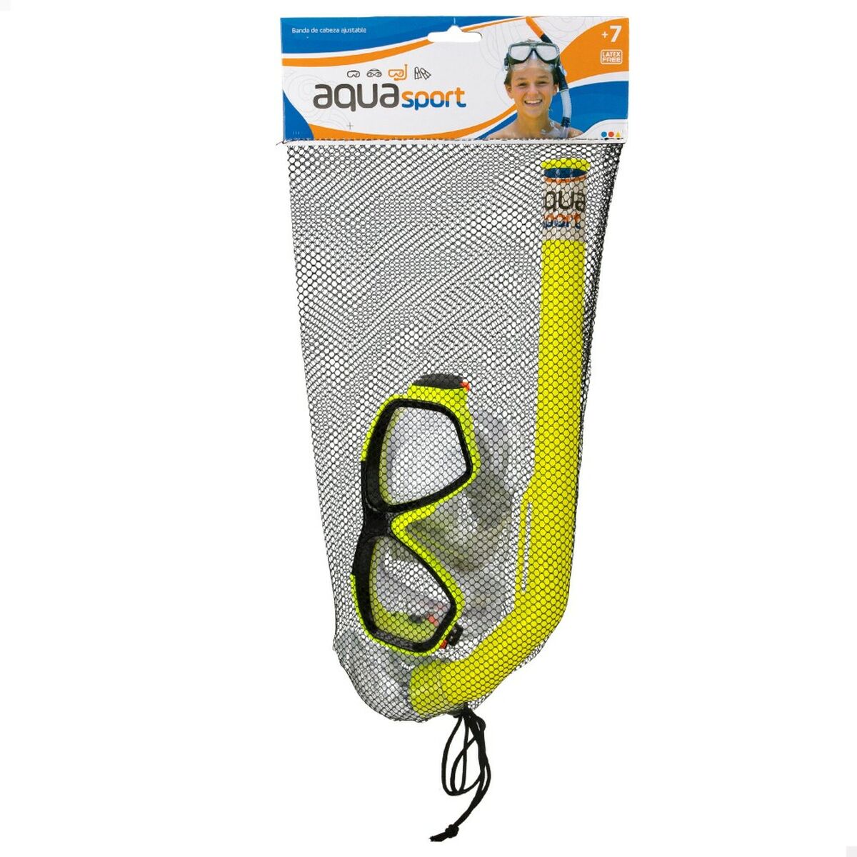 Очки для ныряния с трубкой Colorbaby Aqua Sport Детский (12 штук)-3