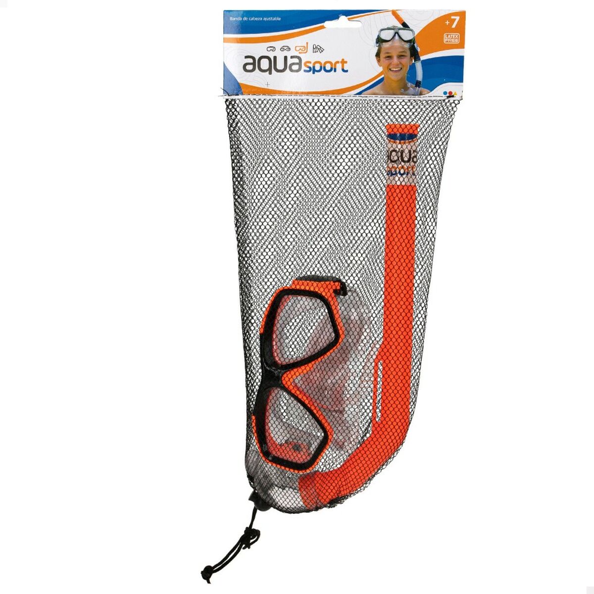 Очки для ныряния с трубкой Colorbaby Aqua Sport Детский (12 штук)-4