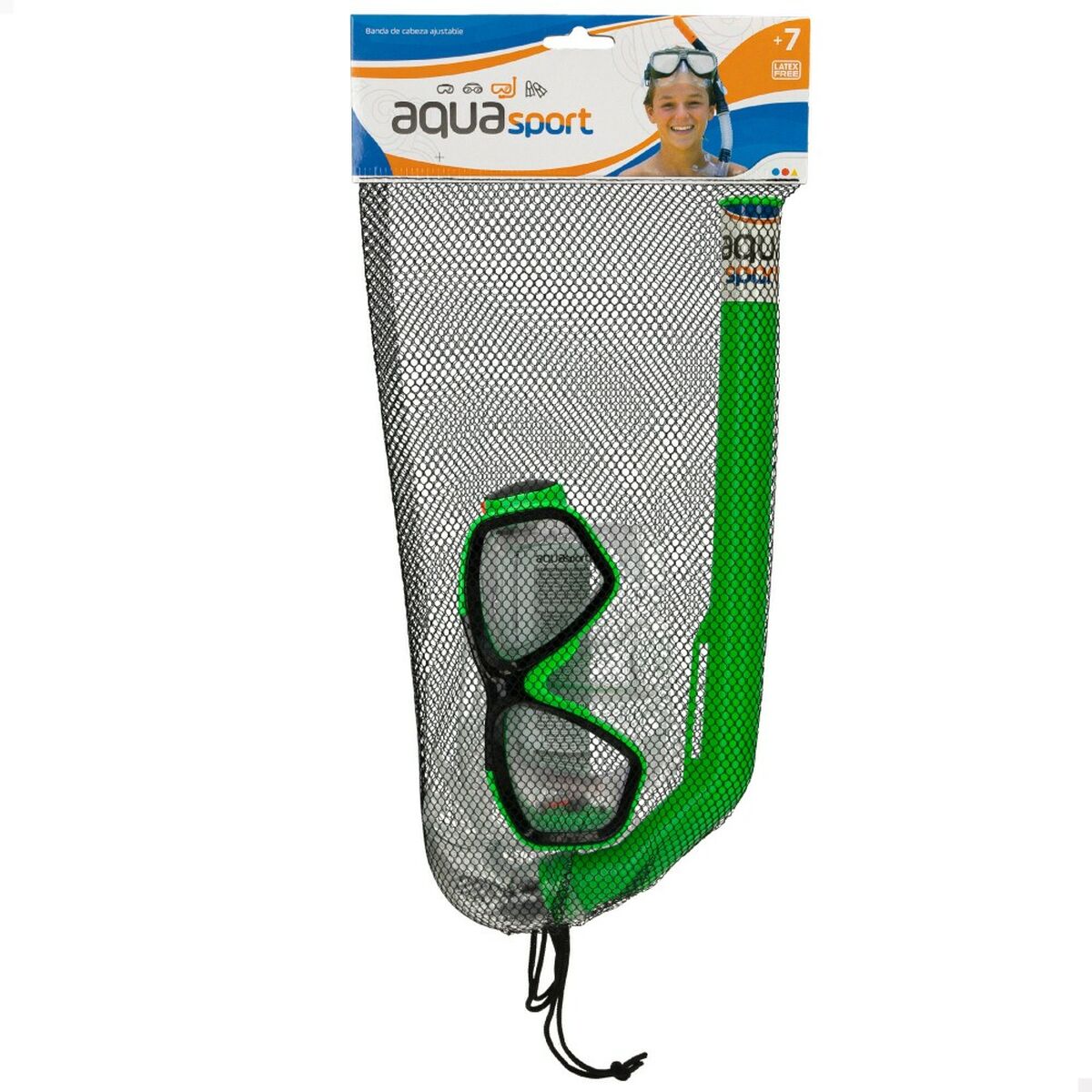 Очки для ныряния с трубкой Colorbaby Aqua Sport Детский (12 штук)-5