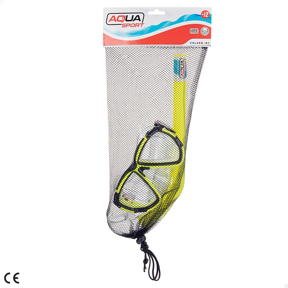 Очки для ныряния с трубкой Colorbaby Aqua Sport взрослых (6 штук)-4