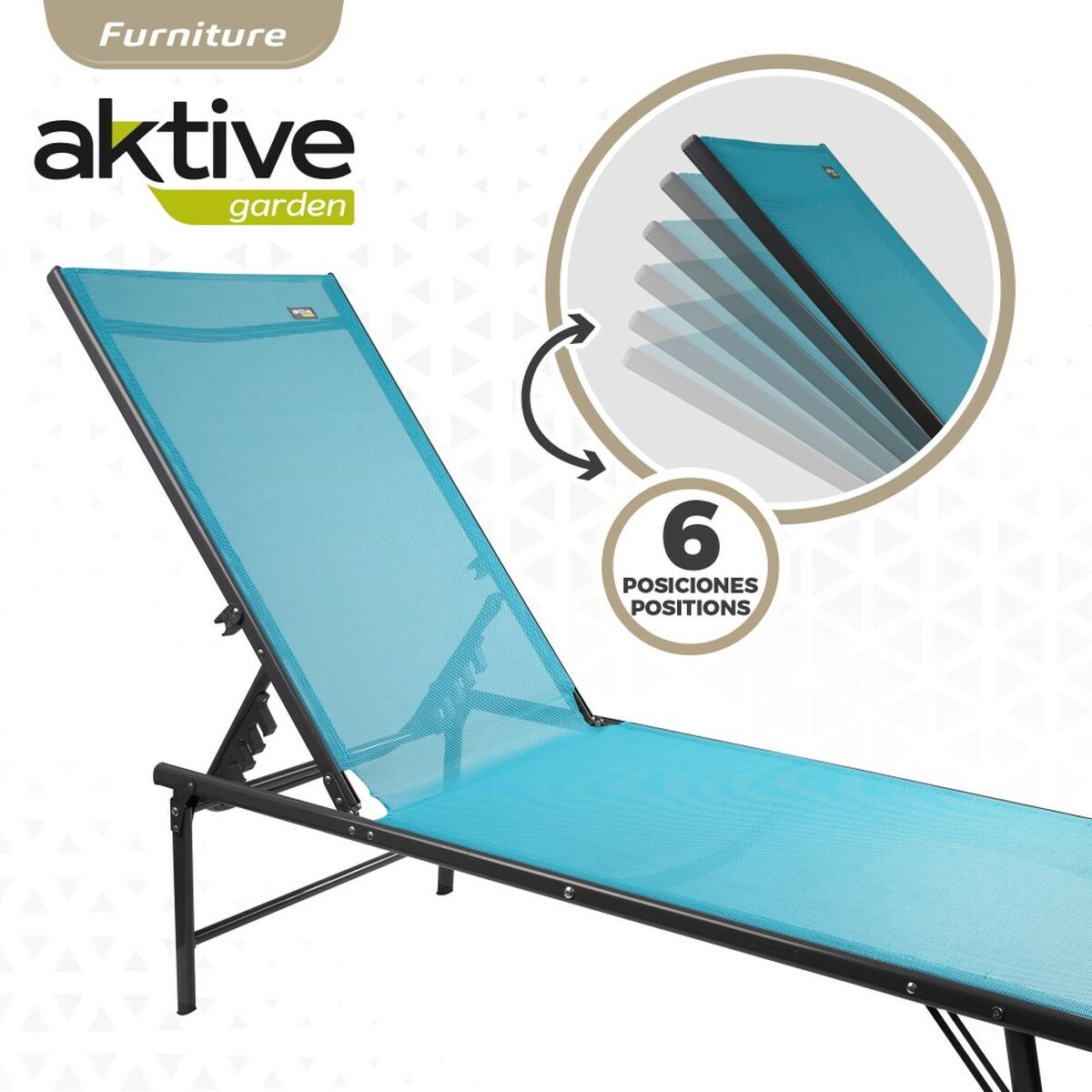 Гамак Aktive Синий 180 x 35 x 49 cm (2 штук)-4