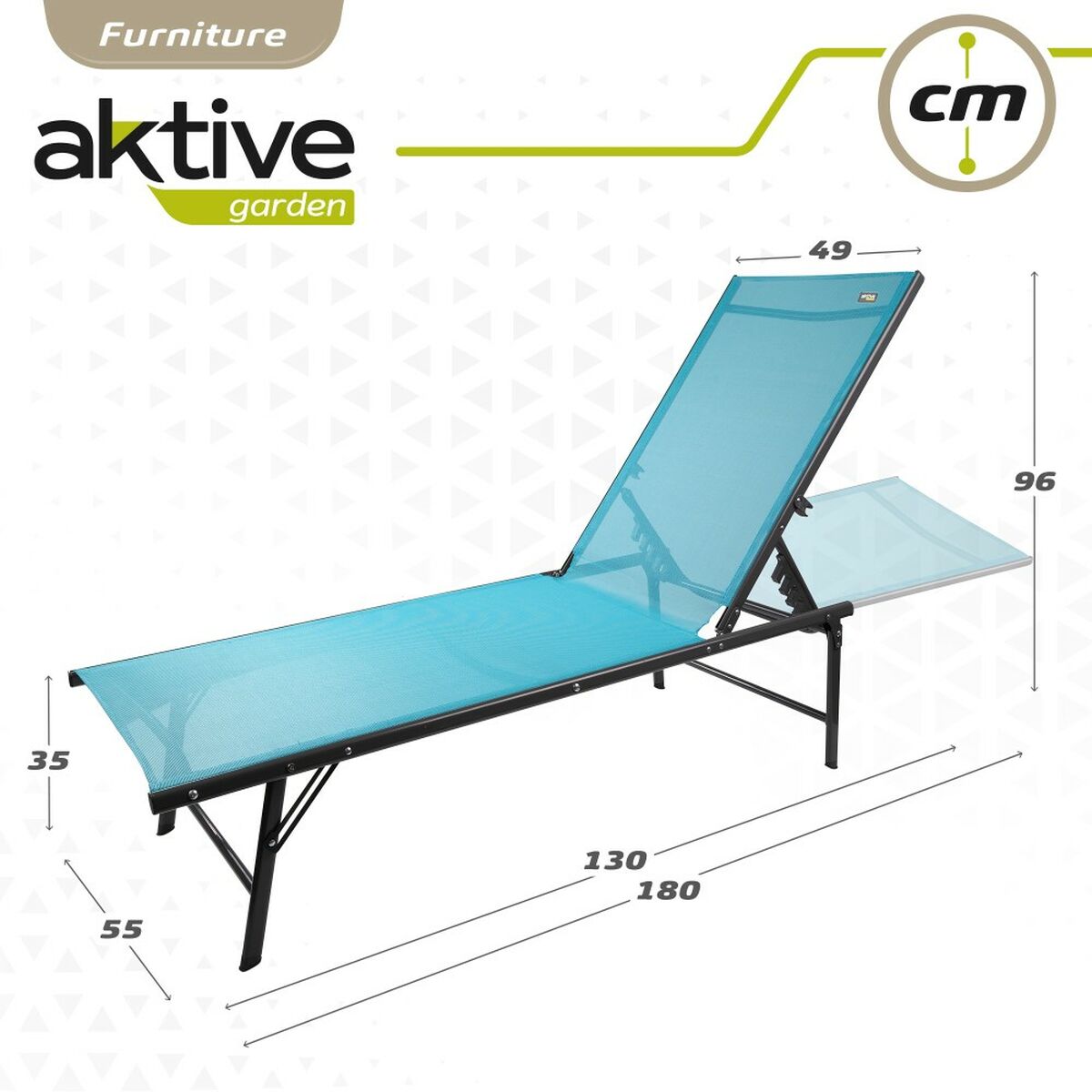 Гамак Aktive Синий 180 x 35 x 49 cm (2 штук)-5