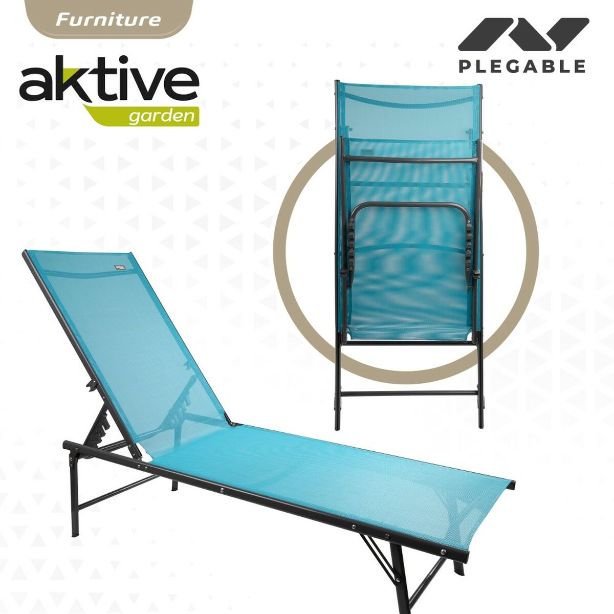 Гамак Aktive Синий 180 x 35 x 49 cm (2 штук)-7