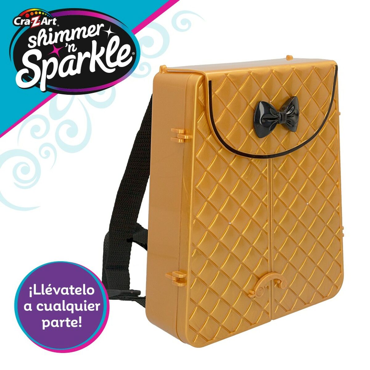 Детский набор для макияжа Cra-Z-Art Shimmer 'n Sparkle 20,5 x 23,5 x 6,5 cm 4 штук-5