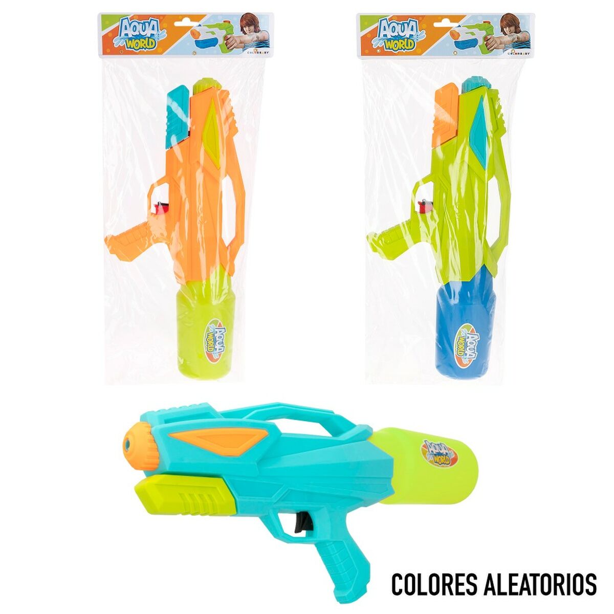 Водяной пистолет Colorbaby Aqua World 38 x 17,5 x 7,5 cm (12 штук)-5