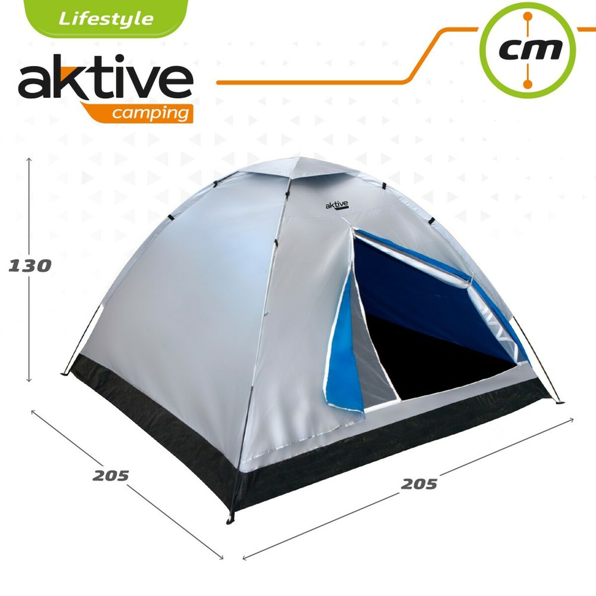 Загородный магазин Aktive 4 люди 205 x 130 x 205 cm (2 штук)-4