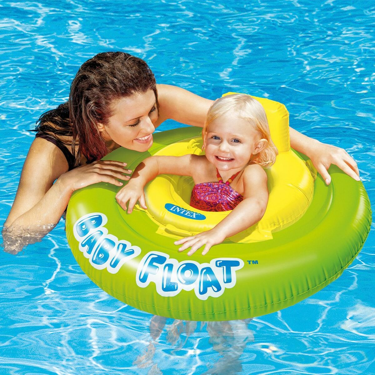 Детский поплавок Intex Жёлтый Зеленый Ø 76 cm (12 штук)-2