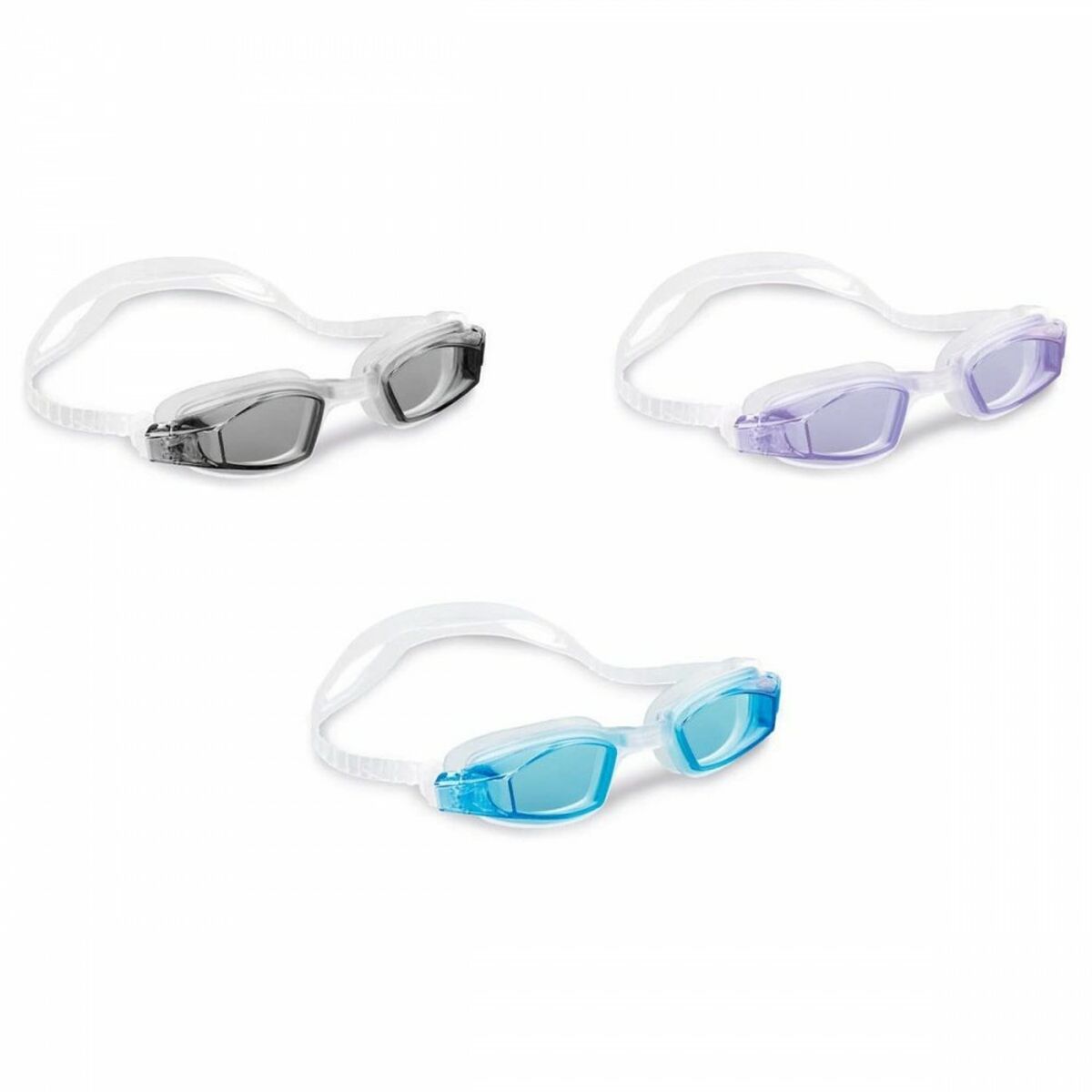 Детские очки для плавания Intex Free Style (12 штук)-2