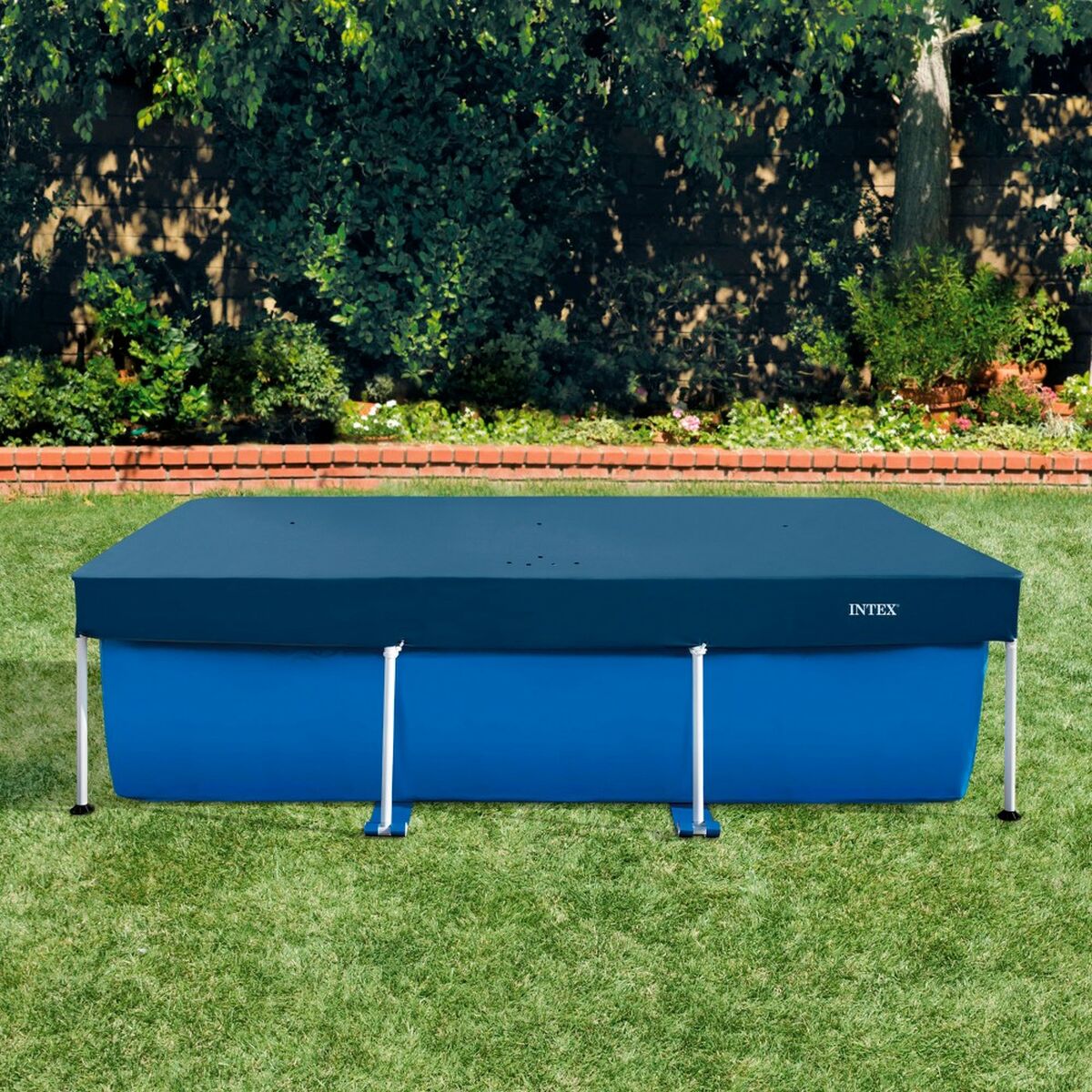 Покрытия для бассейнов Intex Тёмно Синий 260 x 30 x 160 cm Прямоугольный (6 штук)-2