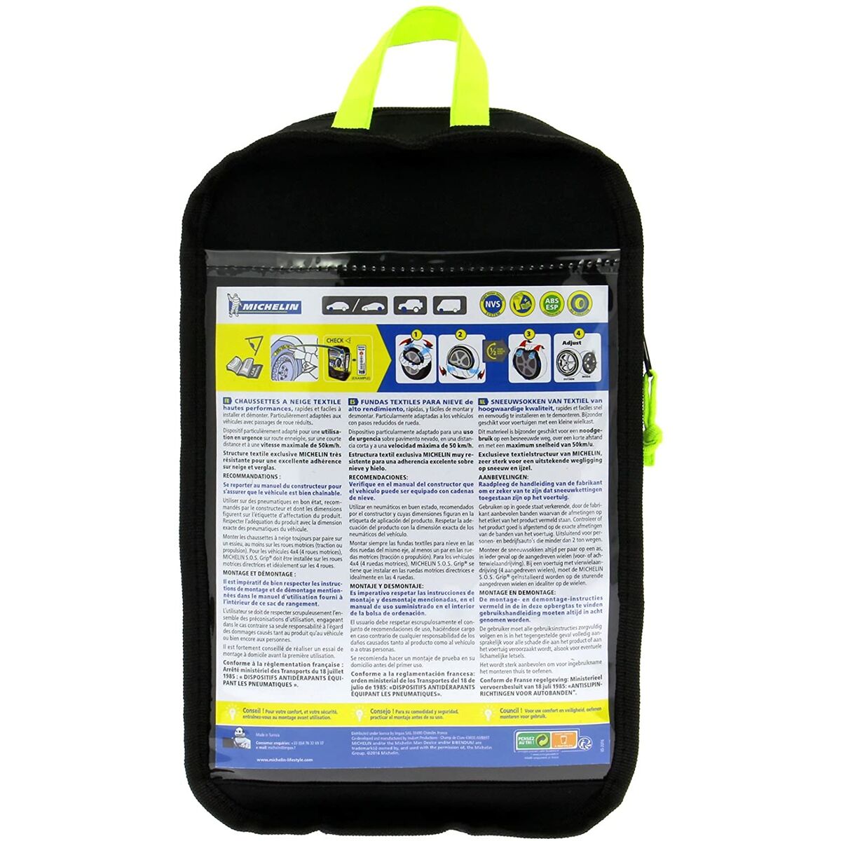 Circuitos automóveis anti-deslizamento Michelin SOS GRIP-4