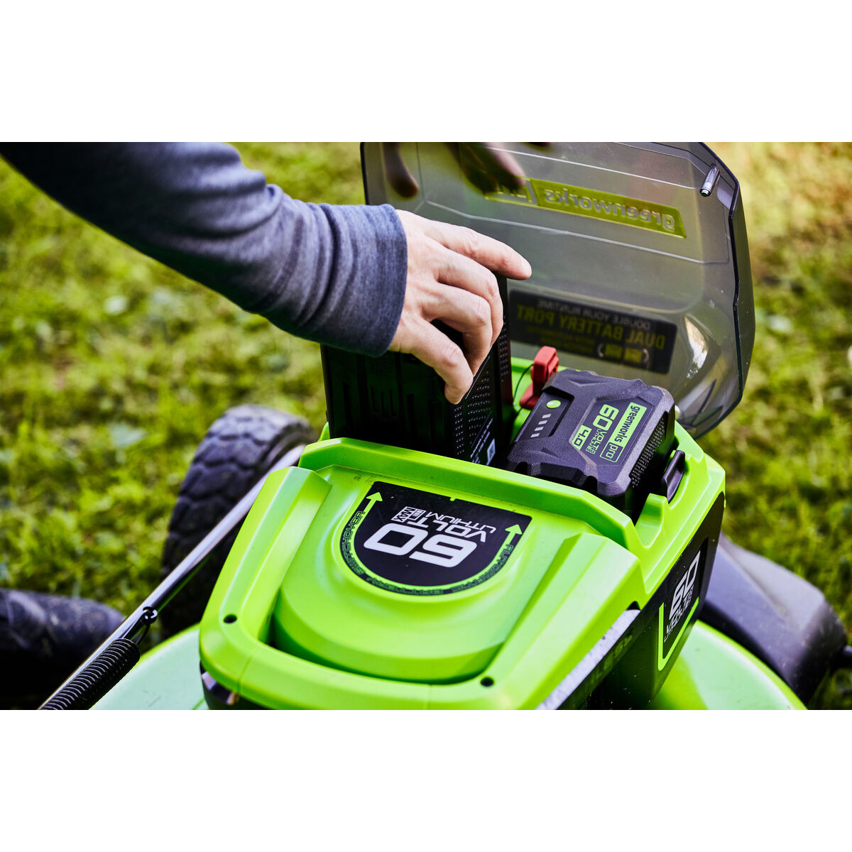 Литиевый аккумулятор Greenworks G60B4 4 Ah 60 V-6