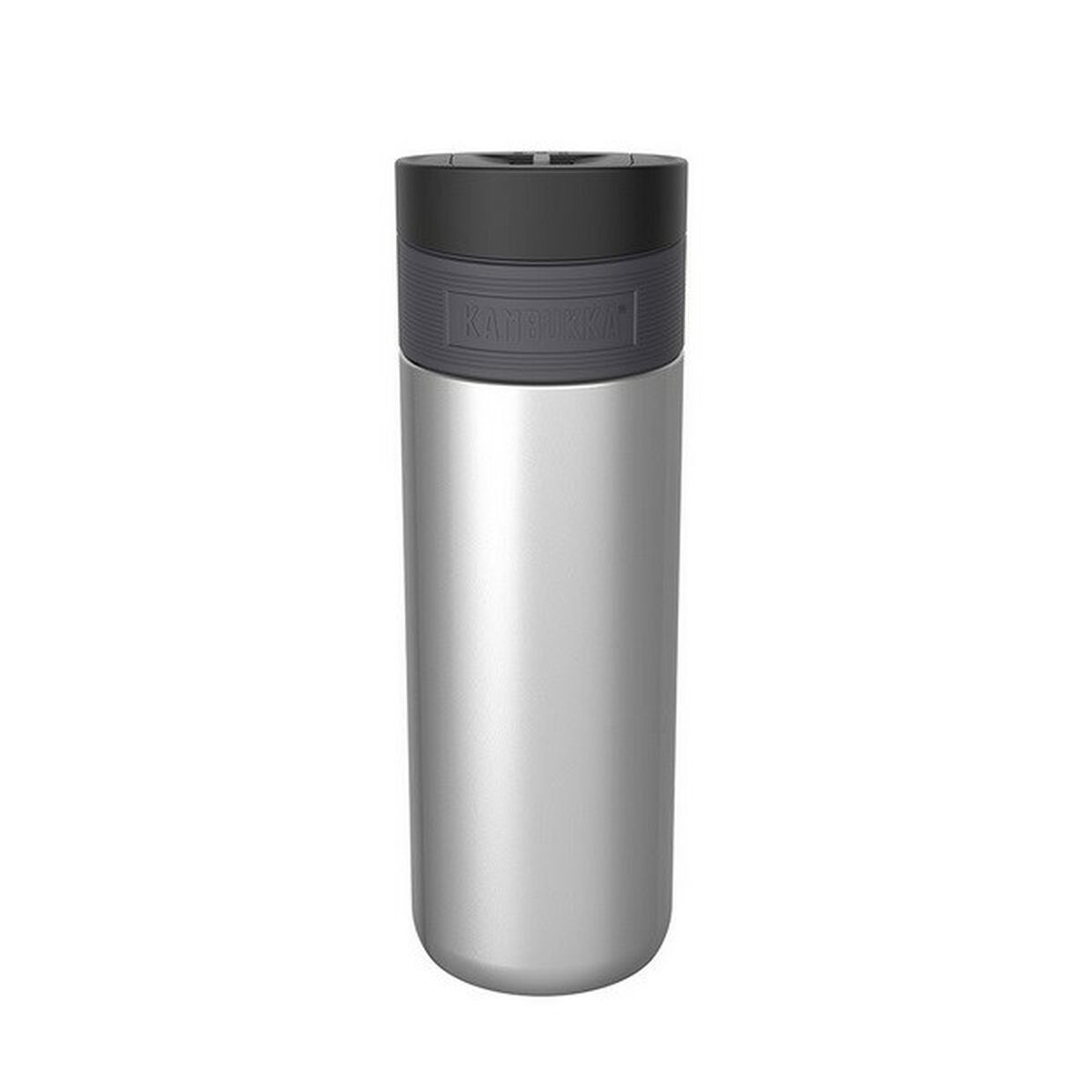 Tepmoc Kambukka Etna Чёрный Серебристый Черный/Серый Силикон Нержавеющая сталь 500 ml-4