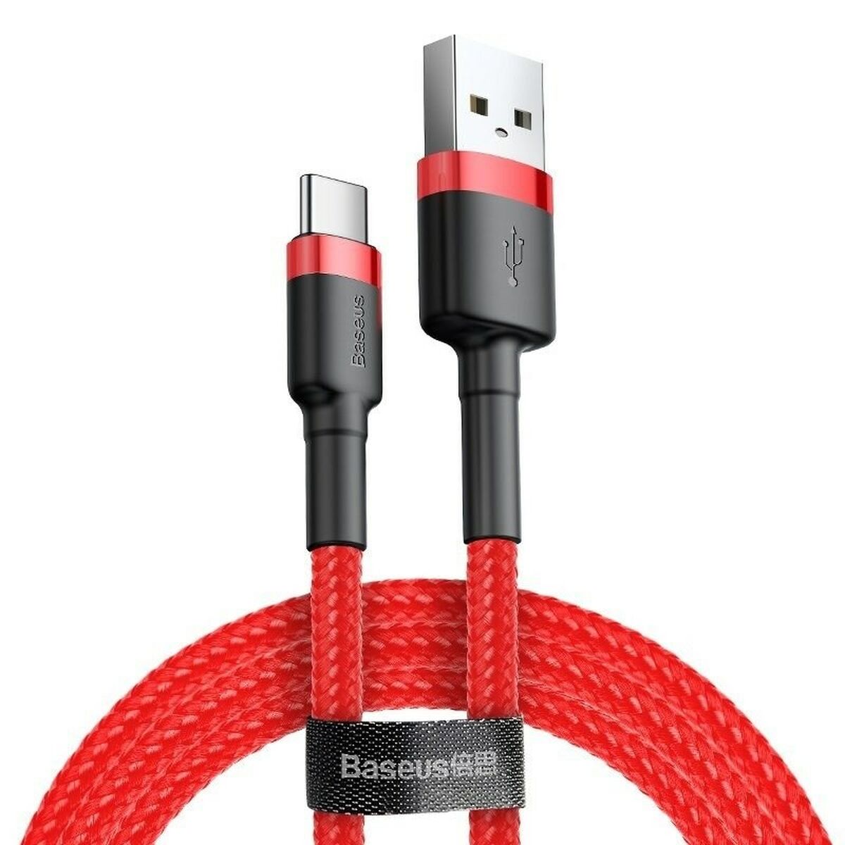 Кабель USB A — USB C Baseus Cafule Красный 24 2 m-3