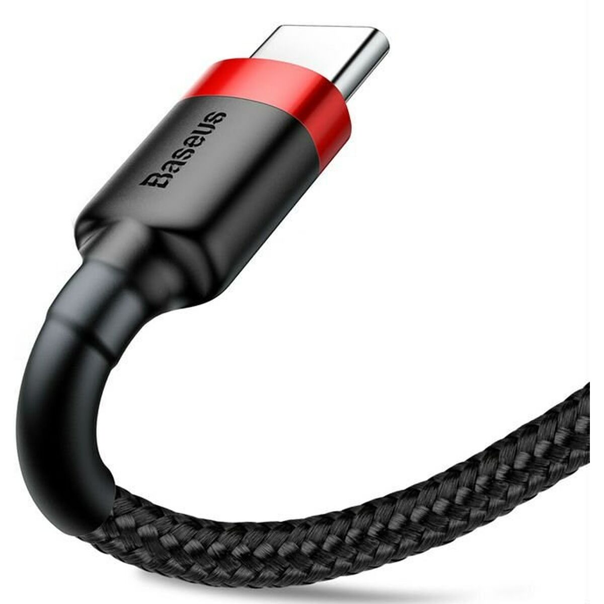 Кабель USB A — USB C Baseus Cafule Чёрный 2 m-7