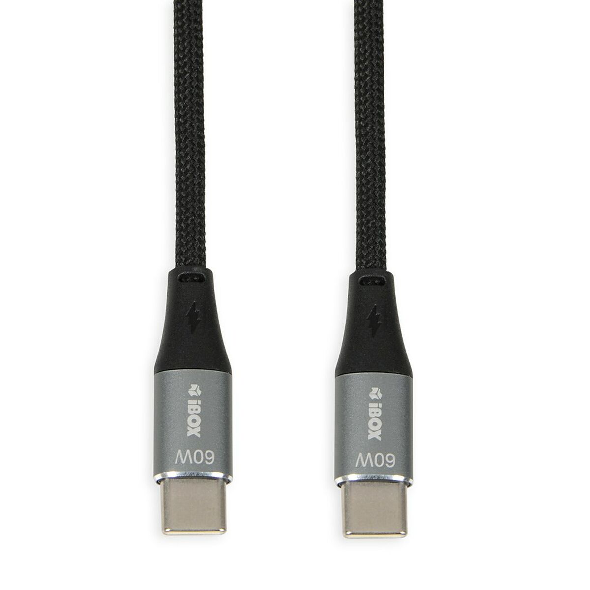 Кабель USB C Ibox IKUTC2B Чёрный 2 m-2