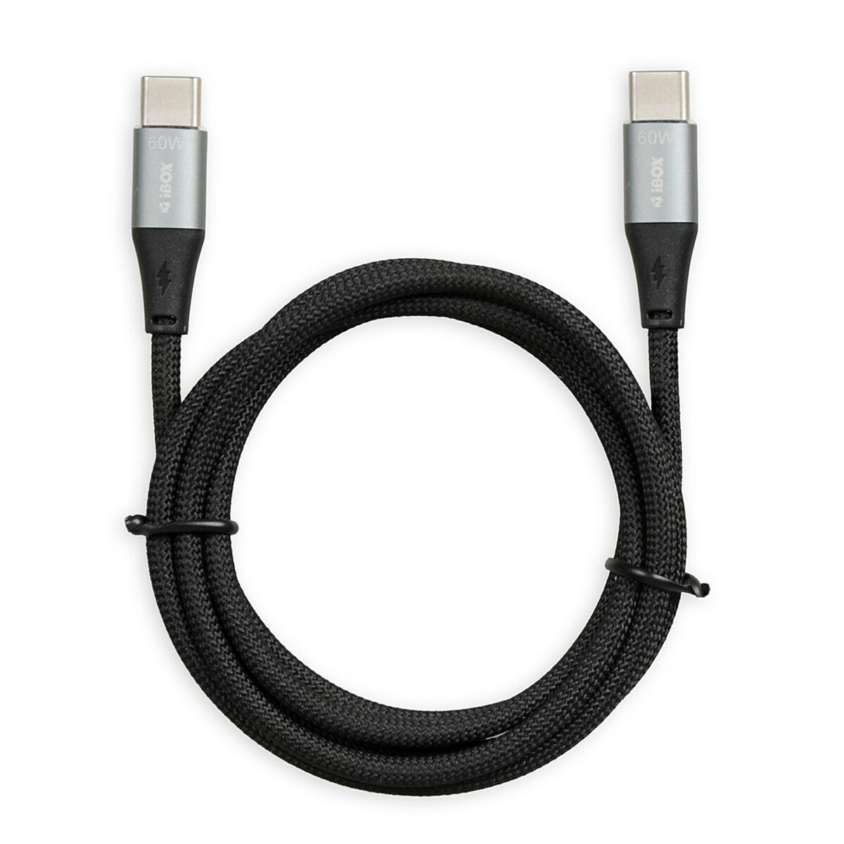 Кабель USB C Ibox IKUTC2B Чёрный 2 m-3