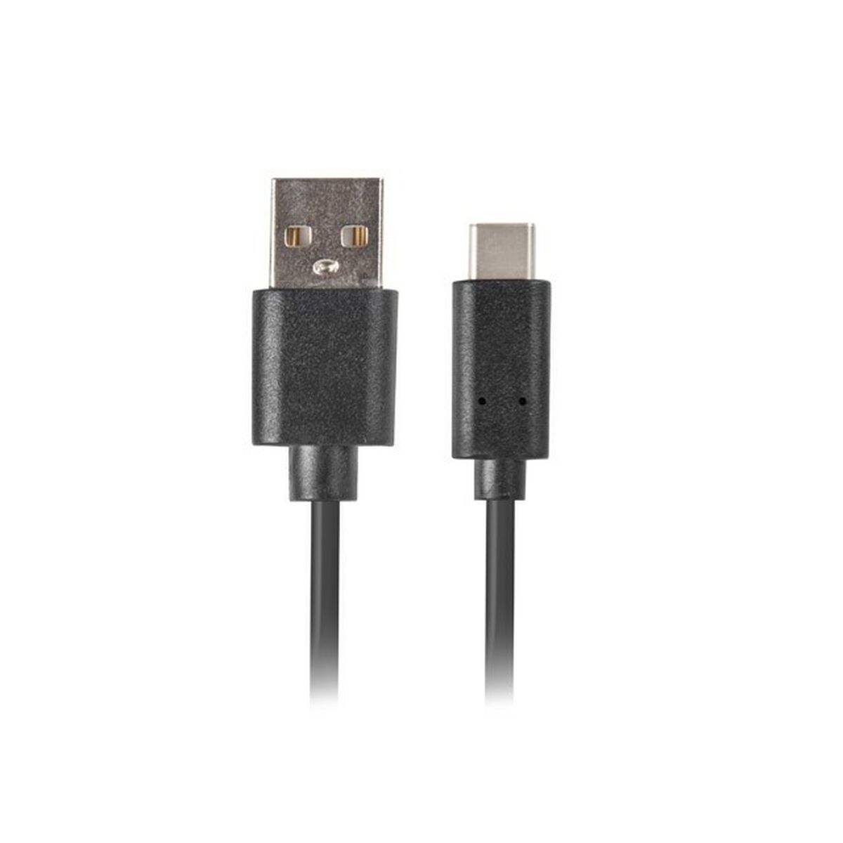Кабель USB A — USB C Lanberg CA-USBO-20CU-0010-BK 1 m Чёрный-2