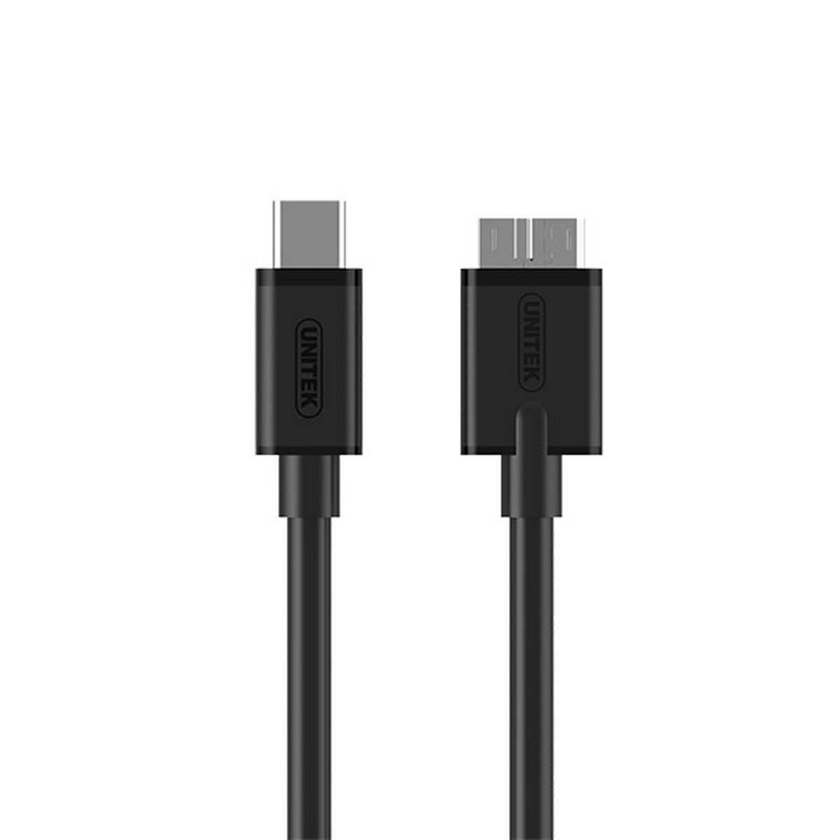 Кабель USB C — Micro USB B Unitek Y-C475BK Чёрный 1 m-3