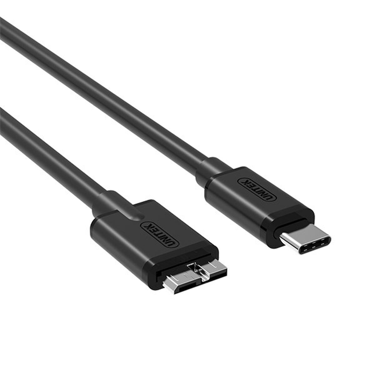 Кабель USB C — Micro USB B Unitek Y-C475BK Чёрный 1 m-4