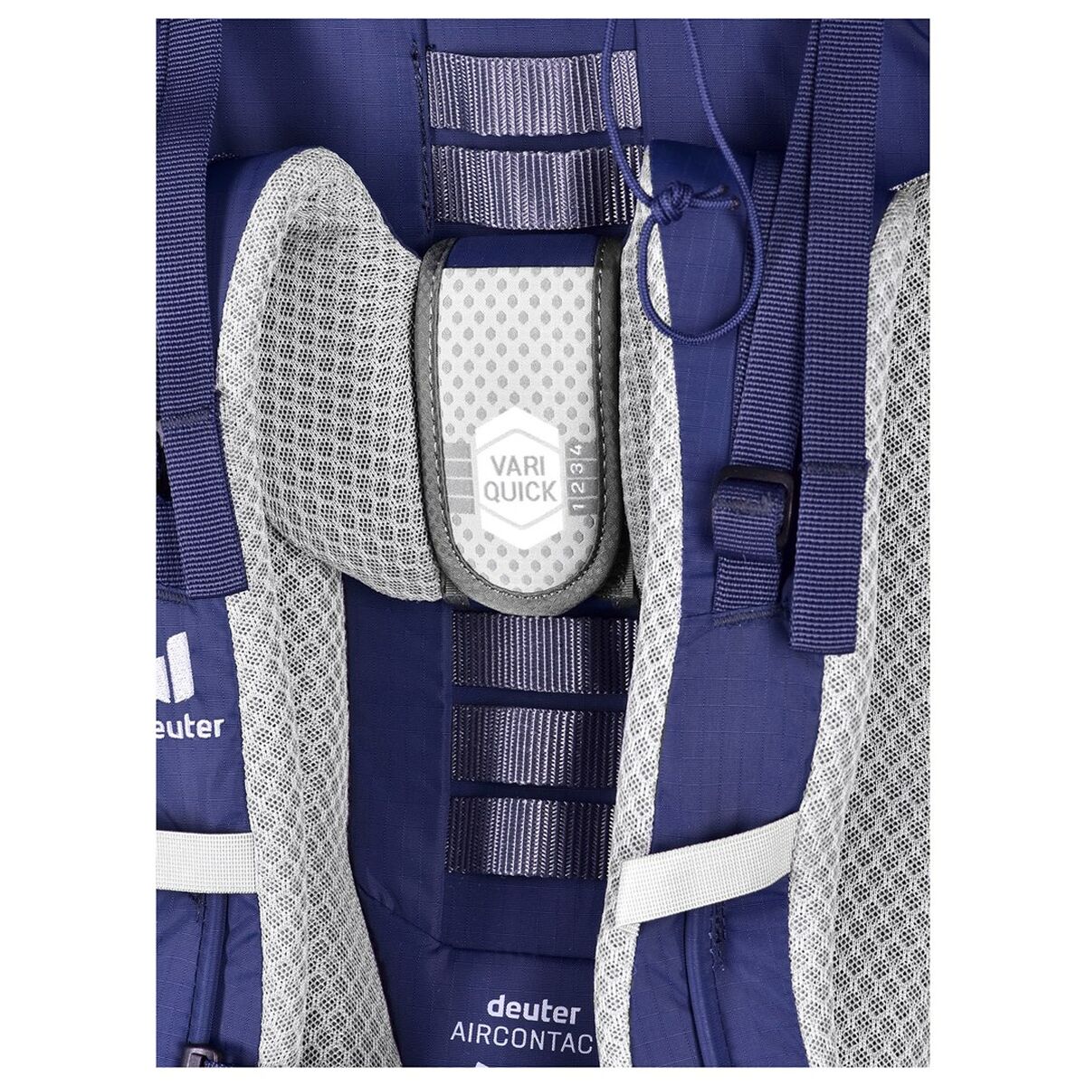 Походный рюкзак Deuter Aircontact Lite 45 + 10 SL Синий Полиамид полиэстер-4