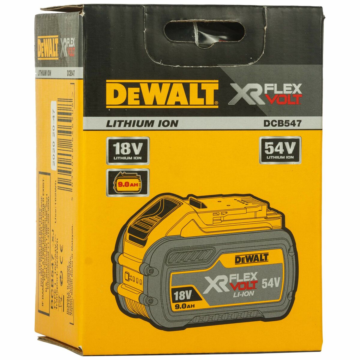 Литиевый аккумулятор Dewalt DCB547-XJ 9 Ah 18 V-3