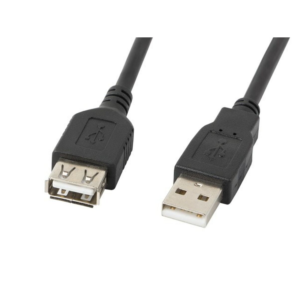 Удлинительный USB-кабель Lanberg CA-USBE-10CC-0030-BK Чёрный 3 m-2