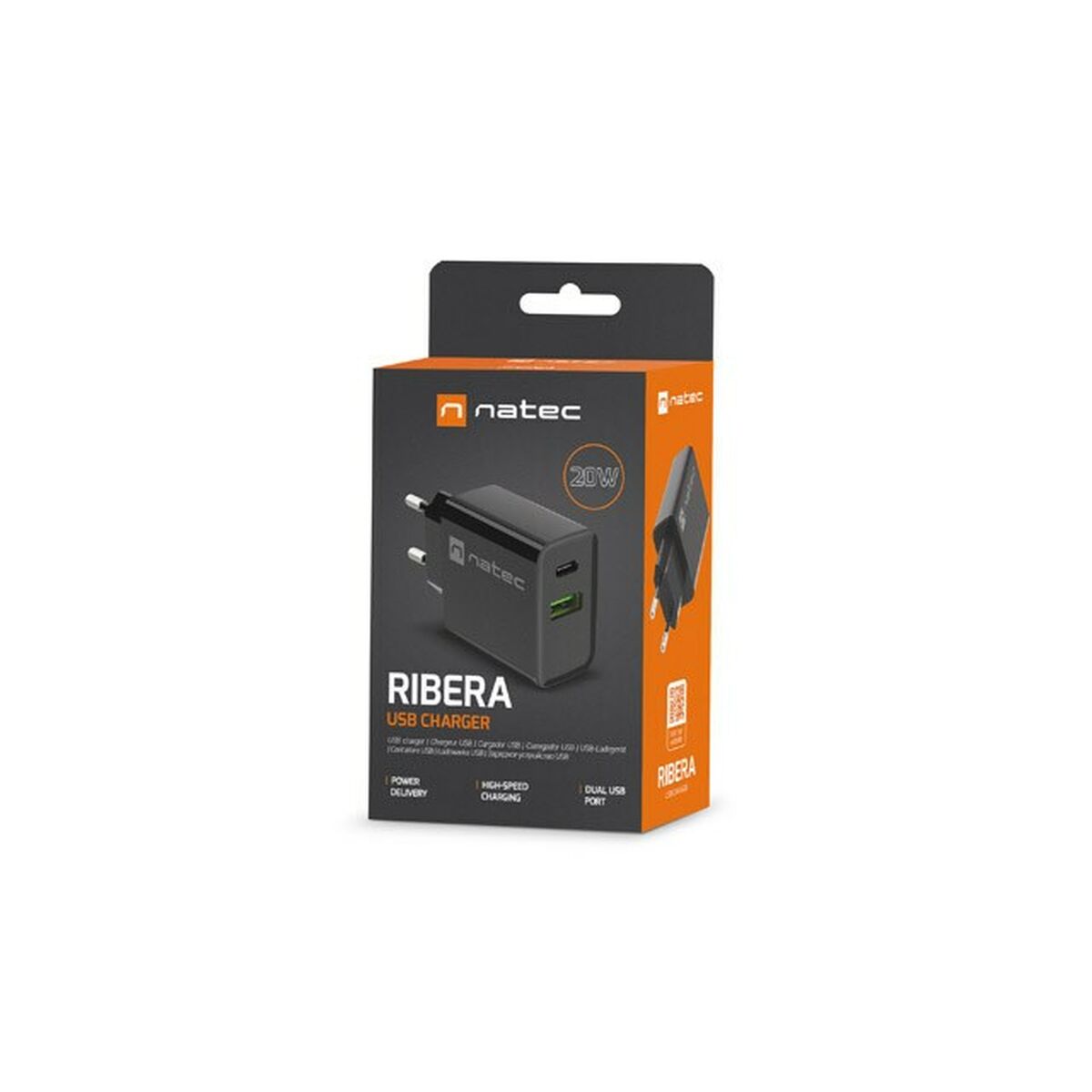 USB-кабель Natec NUC-2062 Чёрный-4