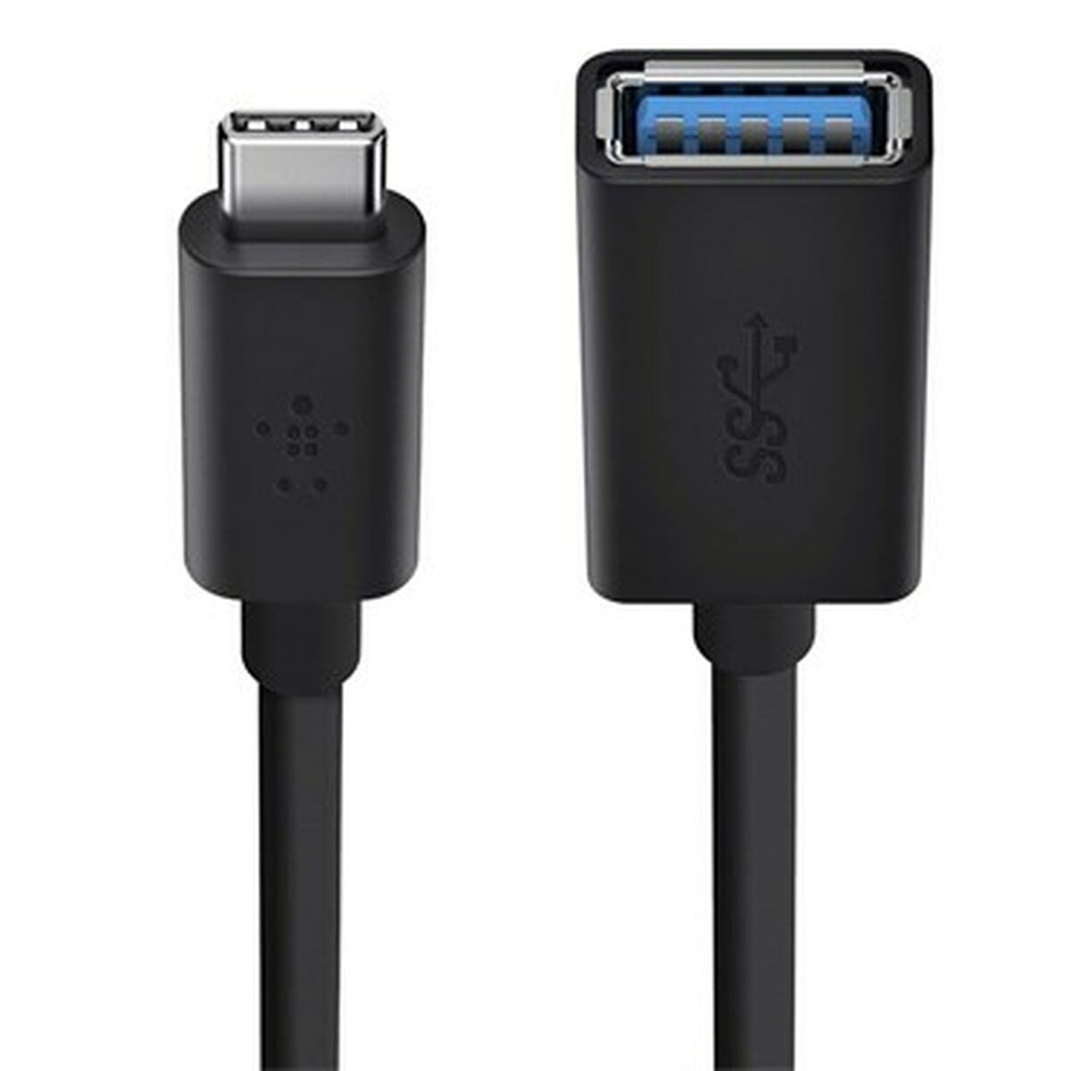 Универсальный кабель USB-C-USB Belkin F2CU036btBLK Чёрный 14 cm-2