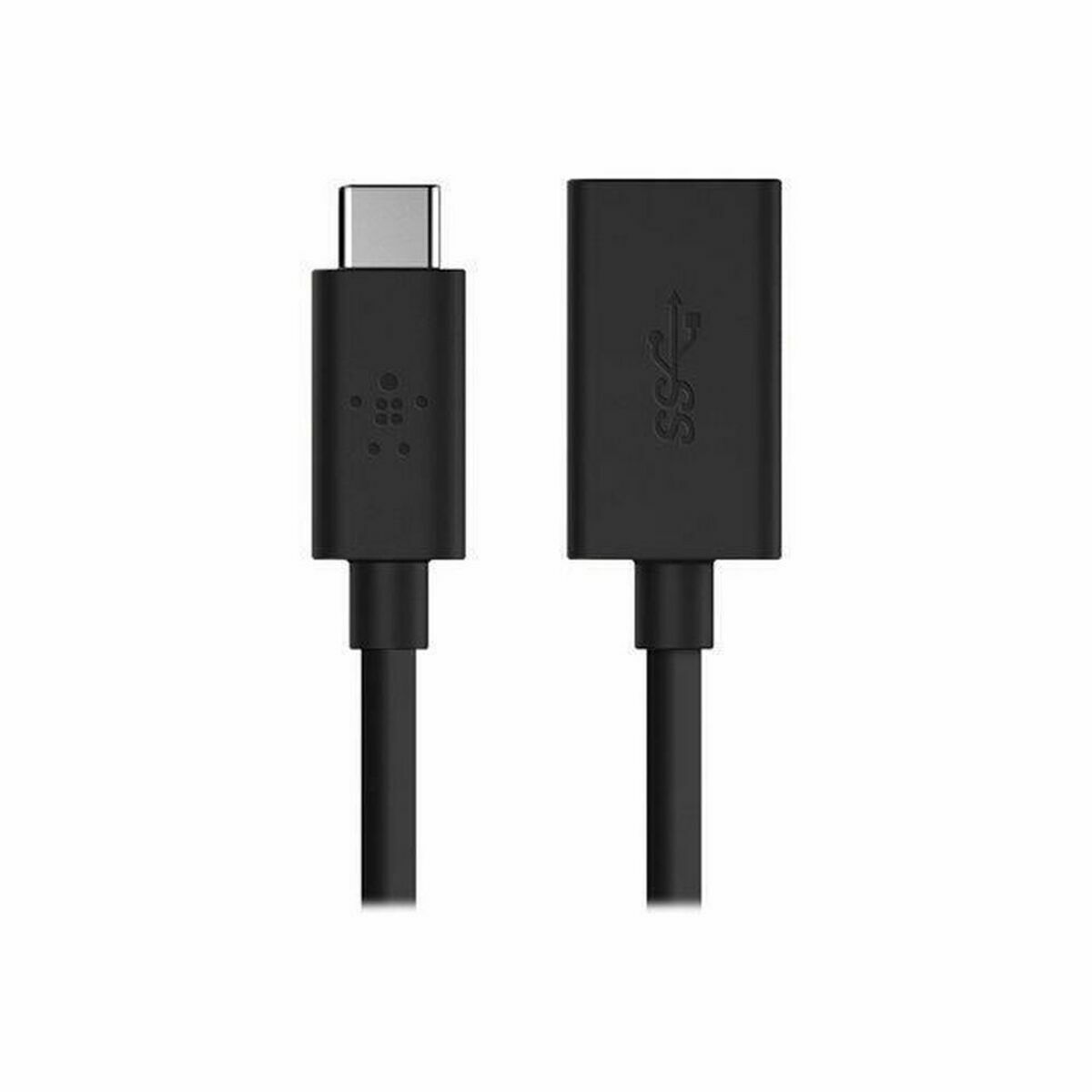 Универсальный кабель USB-C-USB Belkin F2CU036btBLK Чёрный 14 cm-3