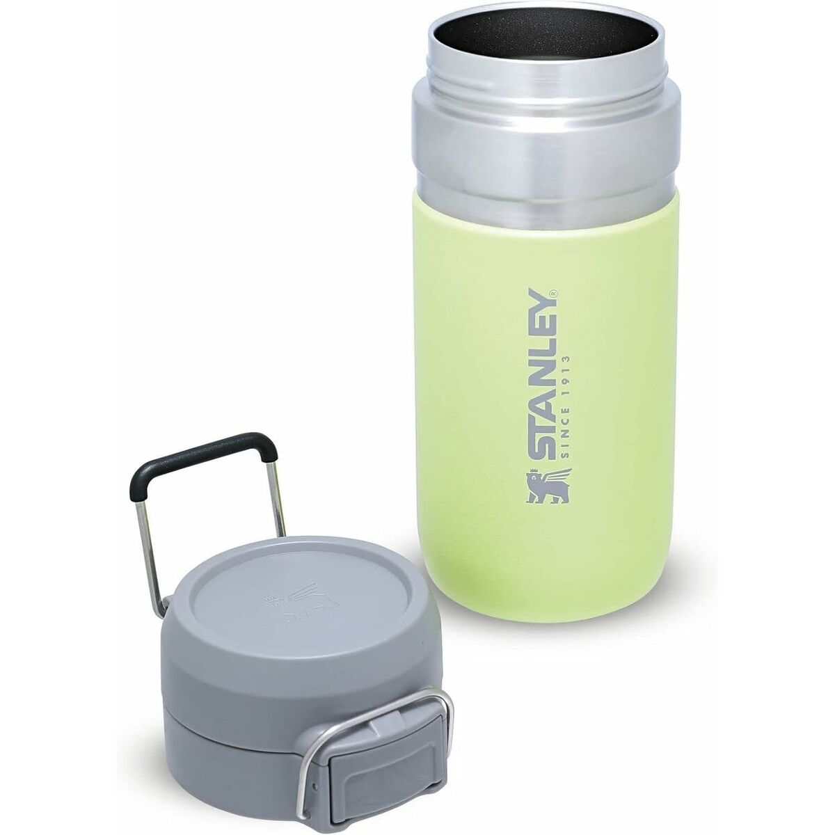 Термобутылку Stanley Quick Flip лимонный 470 ml-3