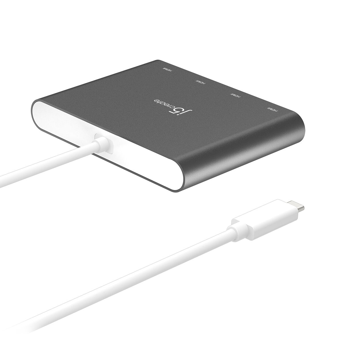 Адаптер USB-C—HDMI j5create JCA366-N Серебристый-2