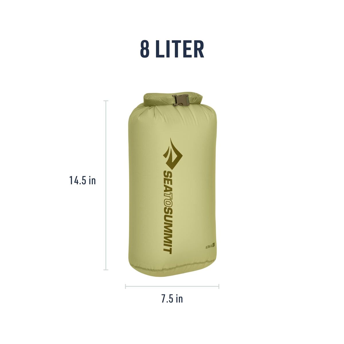 Водонепроницаемая спортивная сумка Sea to Summit Ultra-Sil Зеленый 8 L-2
