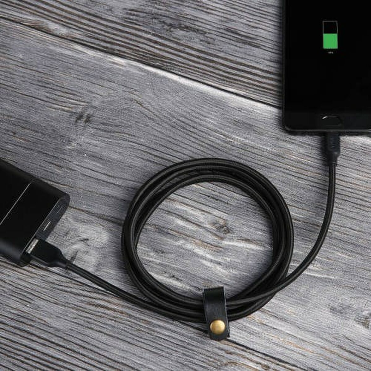 USB-кабель Aukey CB-AC1 Чёрный 1,2 m-3