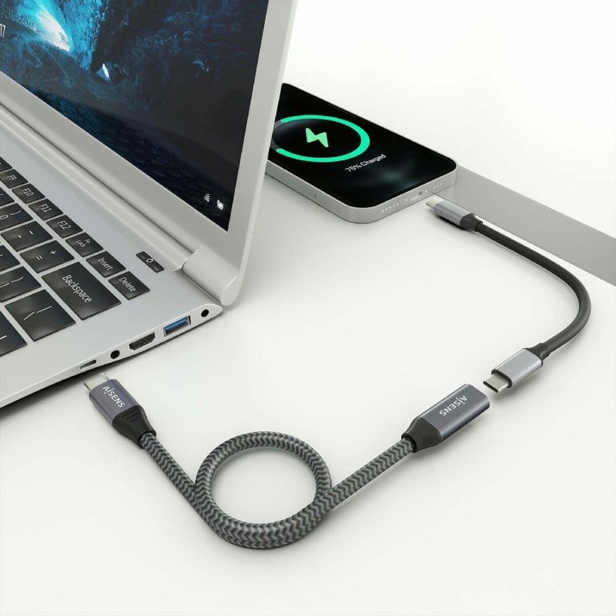 Удлинительный USB-кабель Aisens A107-0636 Серый 2 m (1 штук)-4