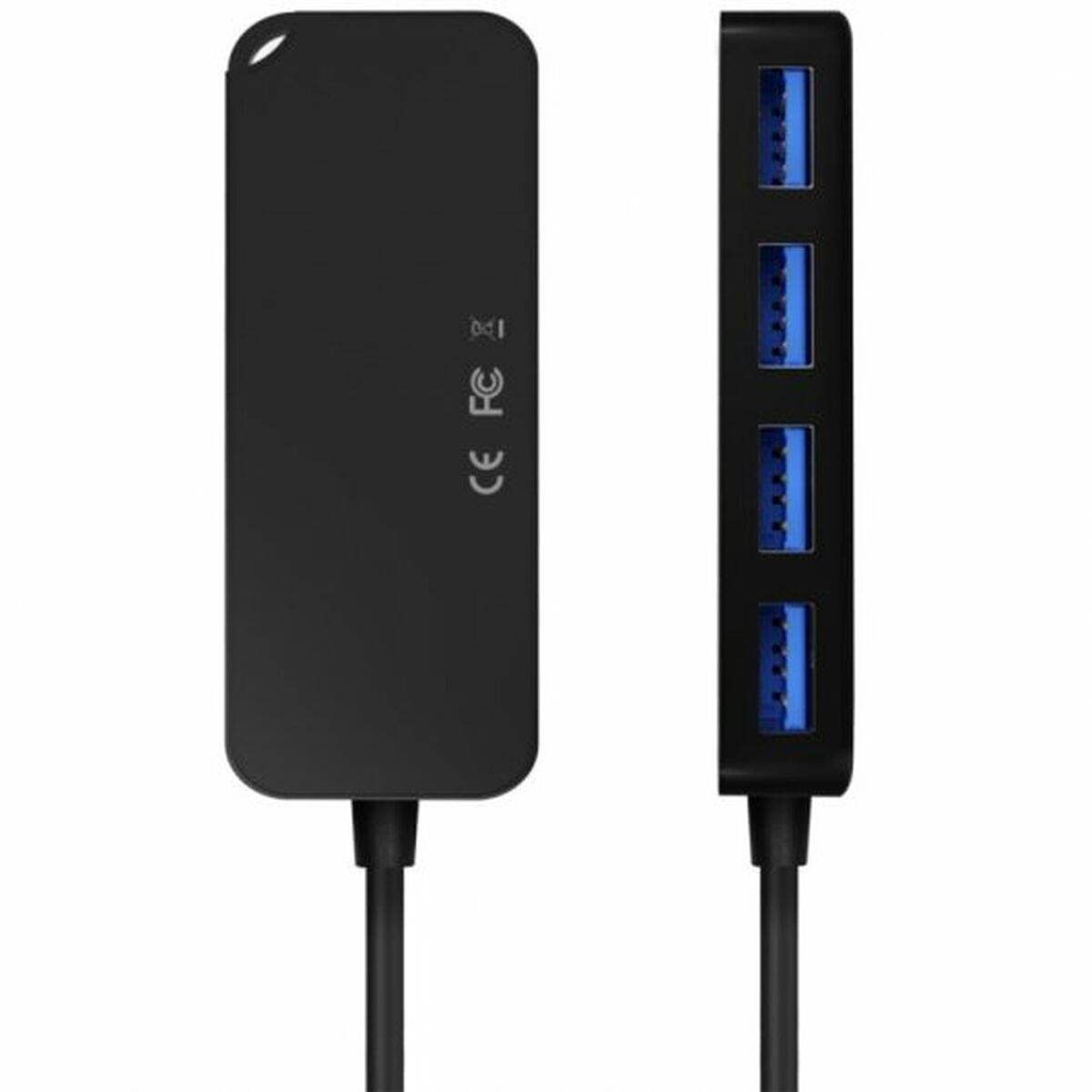 Электрический адаптер Aisens A109-0716 USB-C USB x 4-3